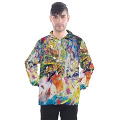 Multicolor Anime Colors Colorful Men s Half Zip Pullover by Ket1n9