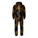 Metallic Snake Skin Pattern Hooded Jumpsuit (Kids) View1