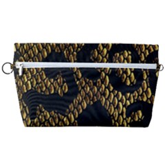 Metallic Snake Skin Pattern Handbag Organizer by Ket1n9