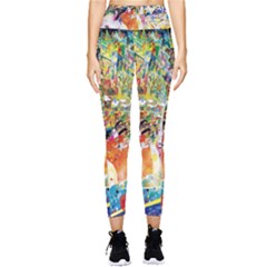 Multicolor Anime Colors Colorful Pocket Leggings  by Ket1n9