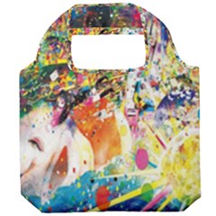 Multicolor Anime Colors Colorful Foldable Grocery Recycle Bag by Ket1n9