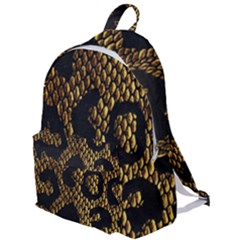 Metallic Snake Skin Pattern The Plain Backpack by Ket1n9