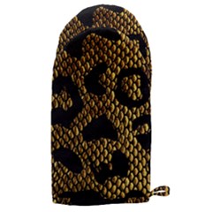 Metallic Snake Skin Pattern Microwave Oven Glove by Ket1n9