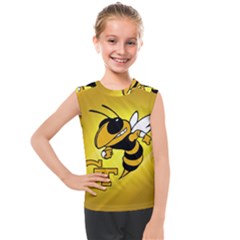 Georgia Institute Of Technology Ga Tech Kids  Mesh Tank Top by Ket1n9