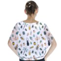 Insect Animal Pattern Batwing Chiffon Blouse View2