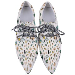 Insect Animal Pattern Pointed Oxford Shoes by Ket1n9