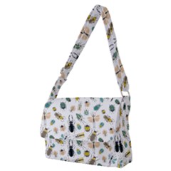 Insect Animal Pattern Full Print Messenger Bag (m) by Ket1n9