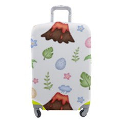 Cute Palm Volcano Seamless Pattern Luggage Cover (small) by Ket1n9