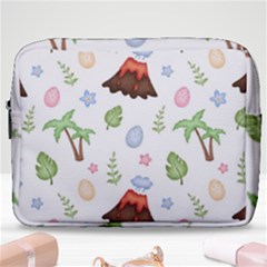 Cute Palm Volcano Seamless Pattern Make Up Pouch (large) by Ket1n9