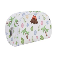 Cute Palm Volcano Seamless Pattern Make Up Case (small) by Ket1n9