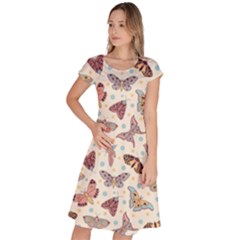 Another Monster Pattern Classic Short Sleeve Dress by Ket1n9