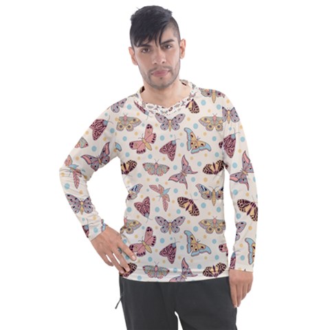 Another Monster Pattern Men s Pique Long Sleeve T-shirt by Ket1n9