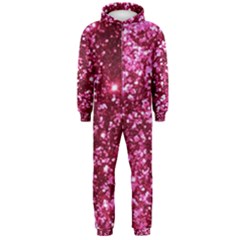 Pink Glitter Hooded Jumpsuit (men) by Hannah976