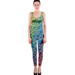 Bubbles Rainbow Colourful Colors One Piece Catsuit by Hannah976