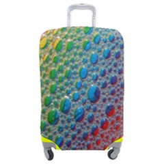 Bubbles Rainbow Colourful Colors Luggage Cover (medium) by Hannah976