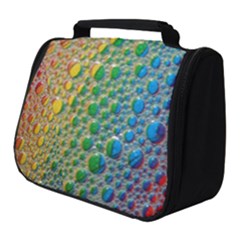 Bubbles Rainbow Colourful Colors Full Print Travel Pouch (small) by Hannah976