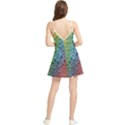 Bubbles Rainbow Colourful Colors Summer Frill Dress View2