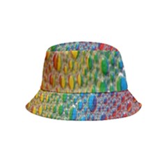 Bubbles Rainbow Colourful Colors Bucket Hat (kids) by Hannah976