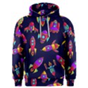 Space Patterns Men s Overhead Hoodie View1