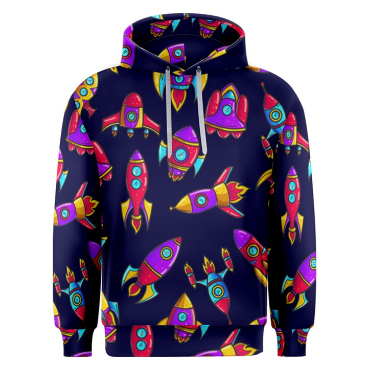 Space Patterns Men s Overhead Hoodie