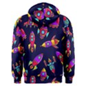 Space Patterns Men s Overhead Hoodie View2