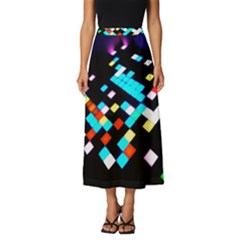 Dance Floor Classic Midi Chiffon Skirt by Hannah976