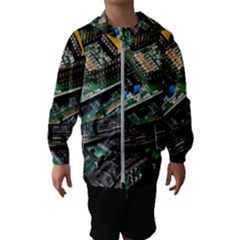 Computer Ram Tech - Kids  Hooded Windbreaker by Hannah976