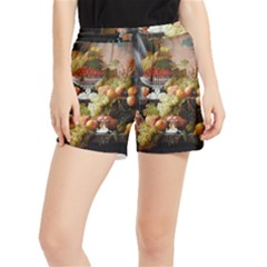 Abundance Of Fruit Severin Roesen Women s Runner Shorts by Hannah976