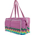 Easter Chevron Pattern Stripes Multi Function Bag View3