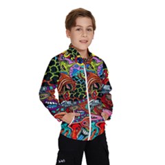 Vector Art Pattern - Kids  Windbreaker by Hannah976