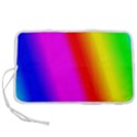 Multi Color Rainbow Background Pen Storage Case (S) View1