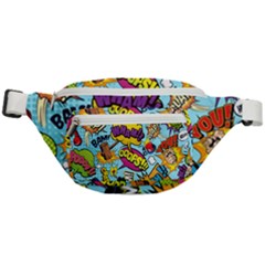 Comic Elements Colorful Seamless Pattern Fanny Pack by Hannah976