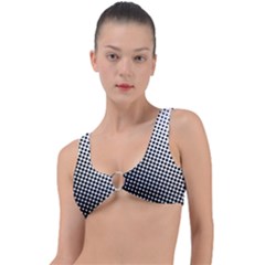 Background-wallpaper-texture-lines Dot Dots Black White Ring Detail Bikini Top by Hannah976