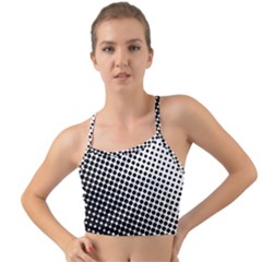 Background-wallpaper-texture-lines Dot Dots Black White Mini Tank Bikini Top by Hannah976