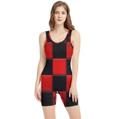 Black And Red Backgrounds- Women s Wrestling Singlet by Hannah976