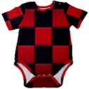 Black And Red Backgrounds- Baby Short Sleeve Bodysuit View1