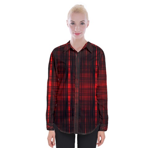 Black And Red Backgrounds Womens Long Sleeve Shirt by Hannah976