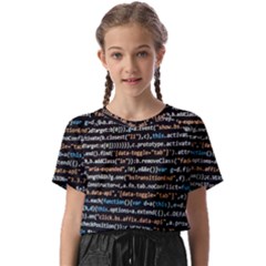 Close Up Code Coding Computer Kids  Basic T-shirt by Hannah976