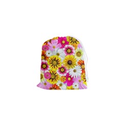 Flowers Blossom Bloom Nature Plant Drawstring Pouch (xs) by Hannah976