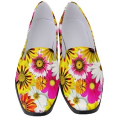 Flowers Blossom Bloom Nature Plant Women s Classic Loafer Heels by Hannah976