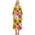 Flowers Blossom Bloom Nature Plant Midsummer Wrap Dress View4