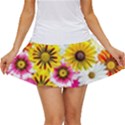 Flowers Blossom Bloom Nature Plant Women s Skort View1