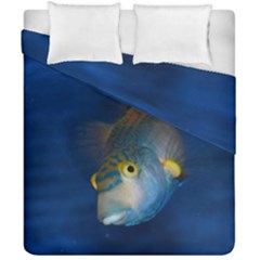 Fish Blue Animal Water Nature Duvet Cover Double Side (california King Size) by Hannah976