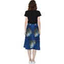 Fish Blue Animal Water Nature Frill Hi Low Chiffon Skirt View2