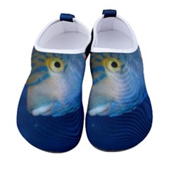 Fish Blue Animal Water Nature Men s Sock-style Water Shoes by Hannah976