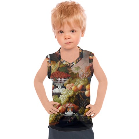 Abundance Of Fruit Severin Roesen Kids  Sport Tank Top by Hannah976