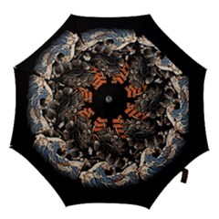 Sushi Dragon Japanese Hook Handle Umbrellas (small) by Bedest