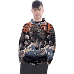 Sushi Dragon Japanese Men s Pullover Hoodie by Bedest