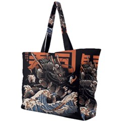 Sushi Dragon Japanese Simple Shoulder Bag by Bedest