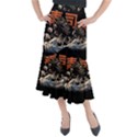 Sushi Dragon Japanese Midi Mermaid Skirt View1